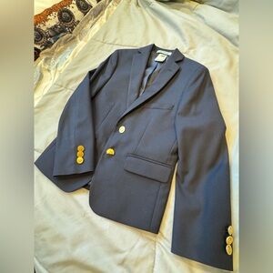 Kids Navy Blazer with Gold Buttons